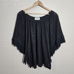 Vintage VaVa by Joy Han Tassel Fringe Blouse